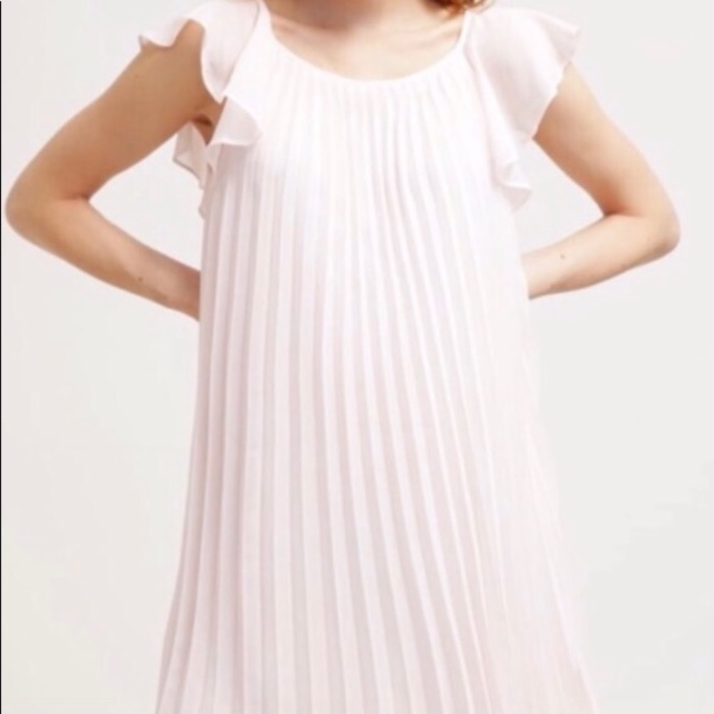 NWOT BCBGeneration Pink Dove Pleated Dress